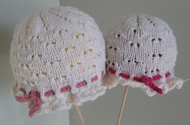 Lacy baby / toddler hat