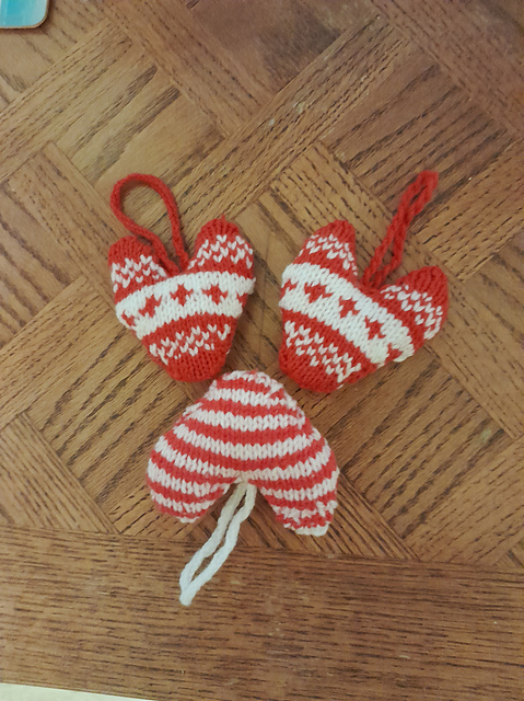 Christmas heart decorations