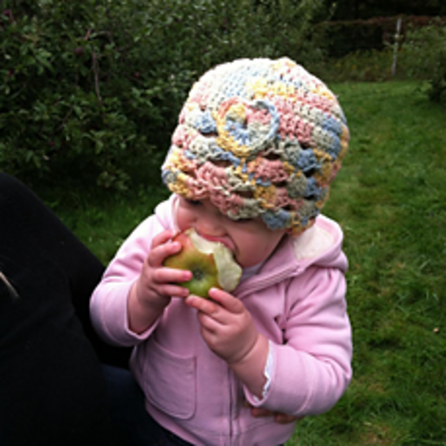 Crochet Shell Stitch Cap for Kids