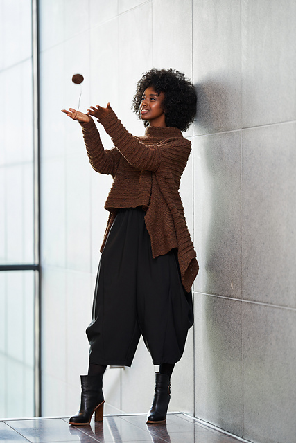ウェーブパターンニットトップス / Wave Pattern Knit Tops Pattern Waves Sweater – arnhildskatvedt.com