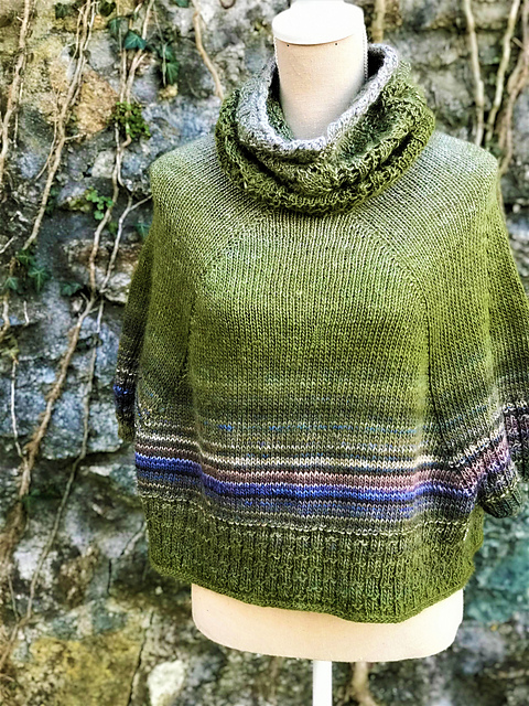 Bat sleeve sweater