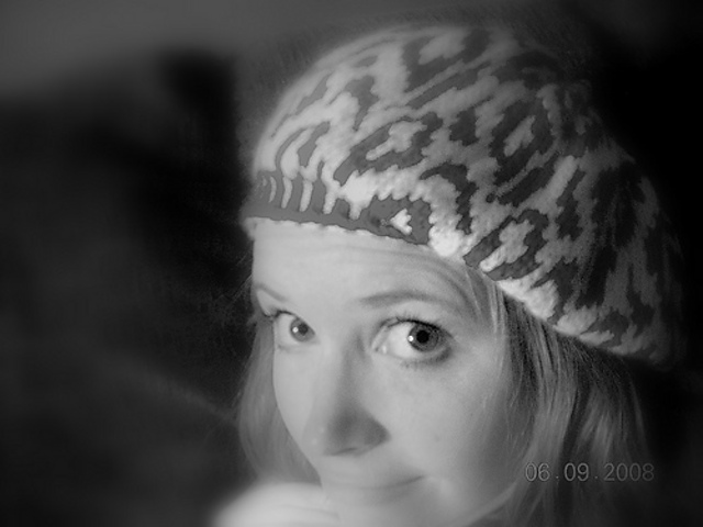 Cheetah Beret