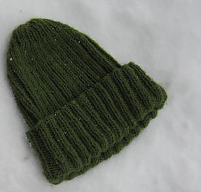 Easy Ribbed Hat