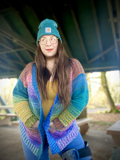 Ravelry: Laxity Cardi pattern by Lindsey George
