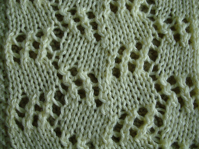 Checkered Lace Square