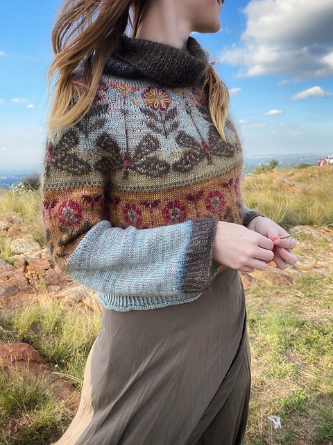 Ravelry: lindtski's Dragonfly sweater test