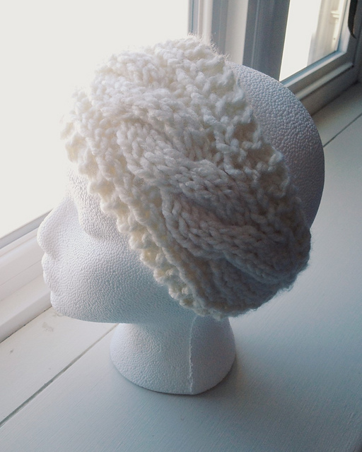 Quick & Cozy Cabled Earwarmer
