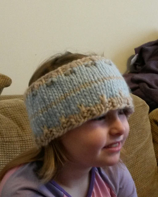 Simple ear-warmer