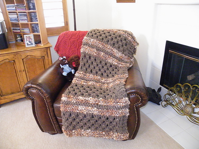 Majorly Chunky Afghan