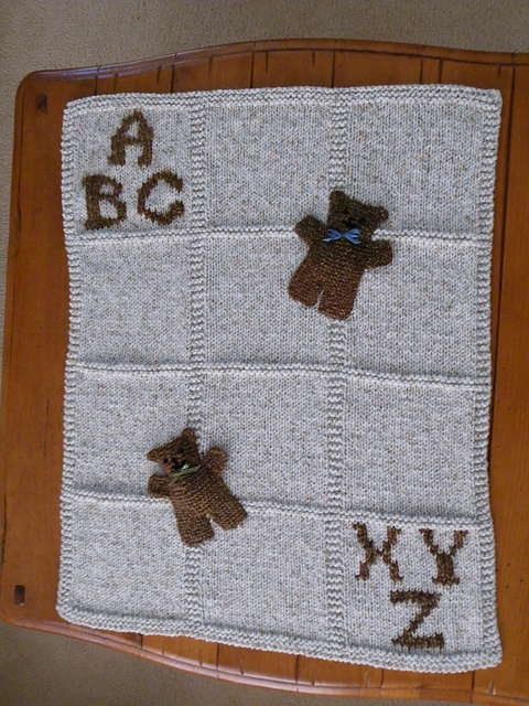Teddy Bear Baby Blankie