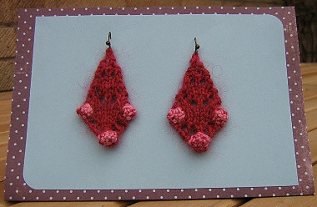 Berry Trapezoid earrings