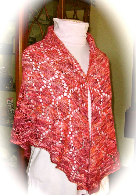 giardino triangle shawl