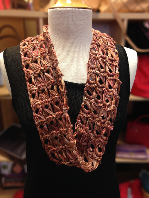Peacock Infinity Scarf