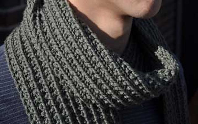 Cozy Rib Scarf