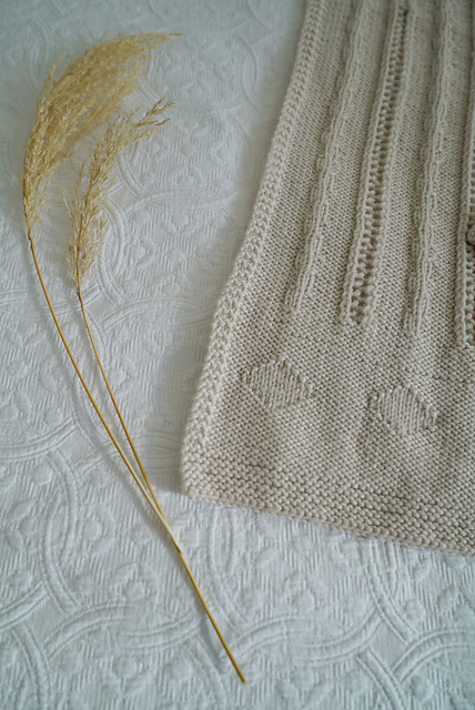 Diamonds and Stripes Baby Blanket - Bc24