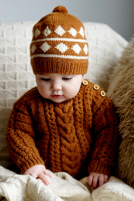 Morgan Sweater and Hat - Bc119