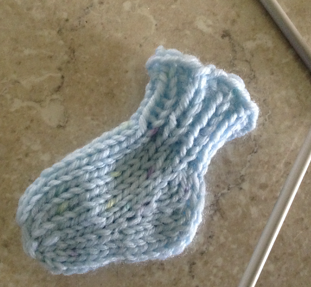 One Hour Circular Knit Sock