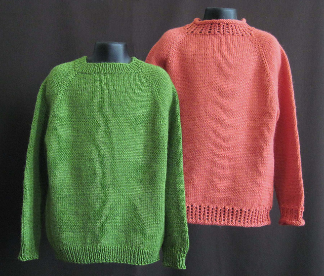A Basic Top-Down Raglan (SW-046)