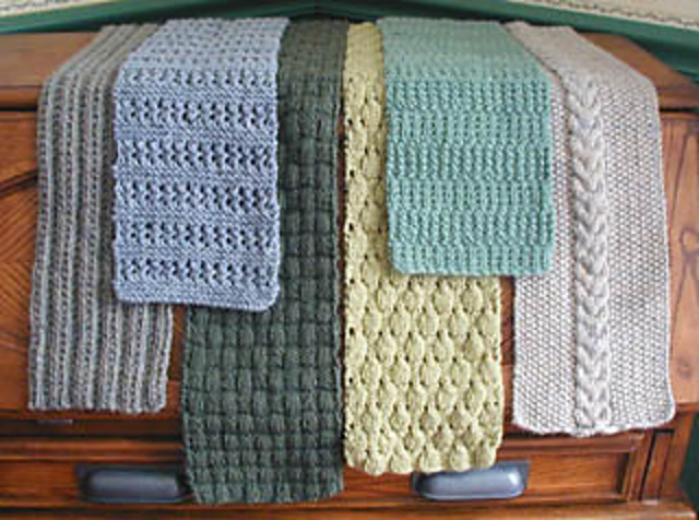 Six Simple Scarves