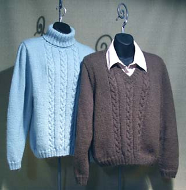 Braided Cable Pullovers (SW-018)