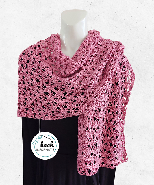 Lace Flower Shawl