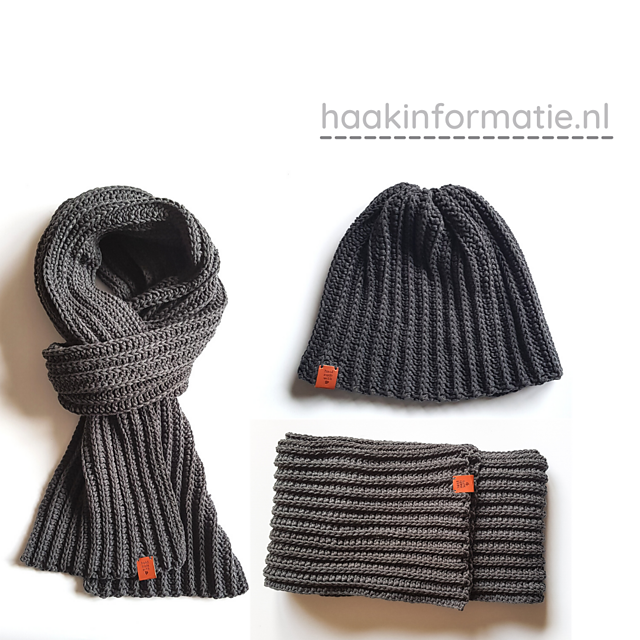 Sjaal en Beanie Tjeerd