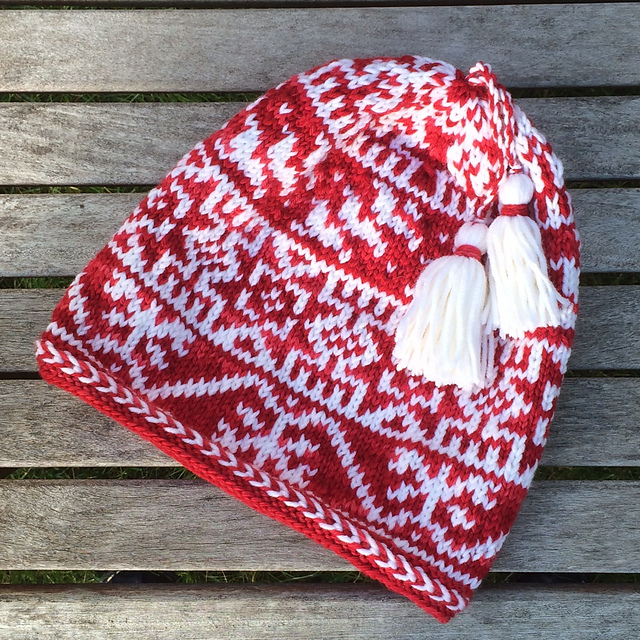 Red Square Hat