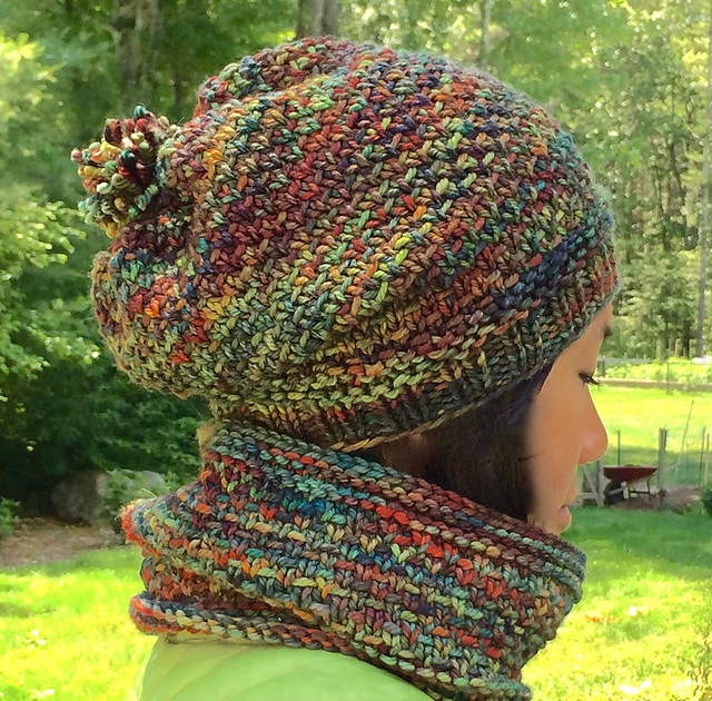 Autumn Glow Hat & Cowl