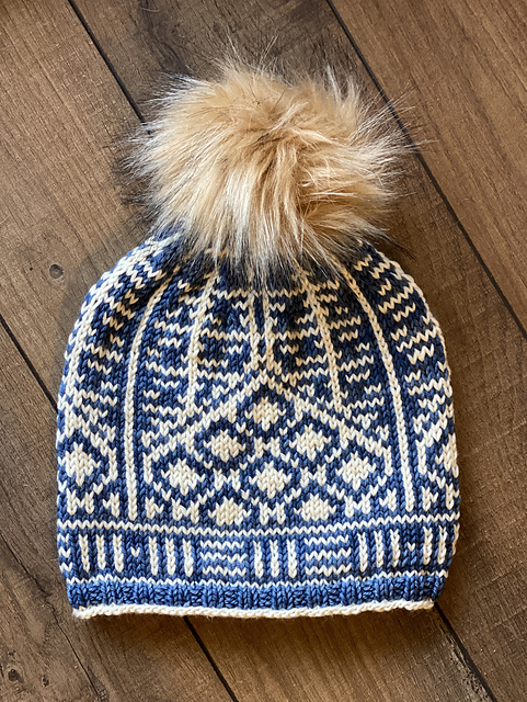 Indigo Sashiko Hat