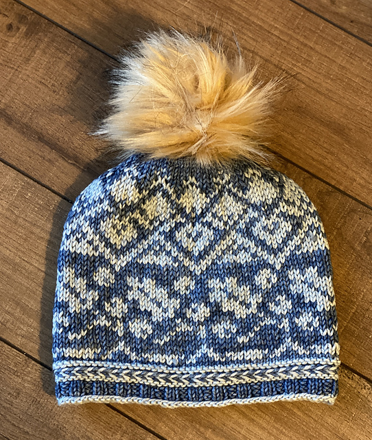 Leaves & Geometry Hat