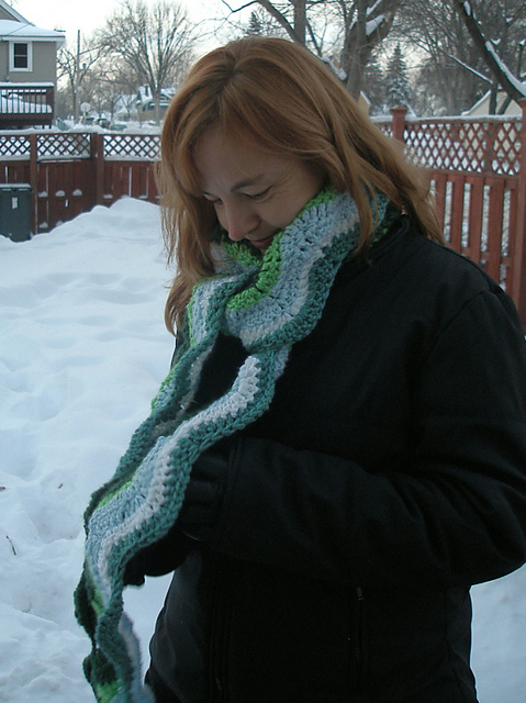 Spearmint Sooper Scarf