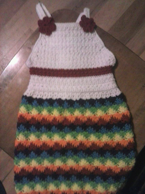 Rainbow Bib Dress 