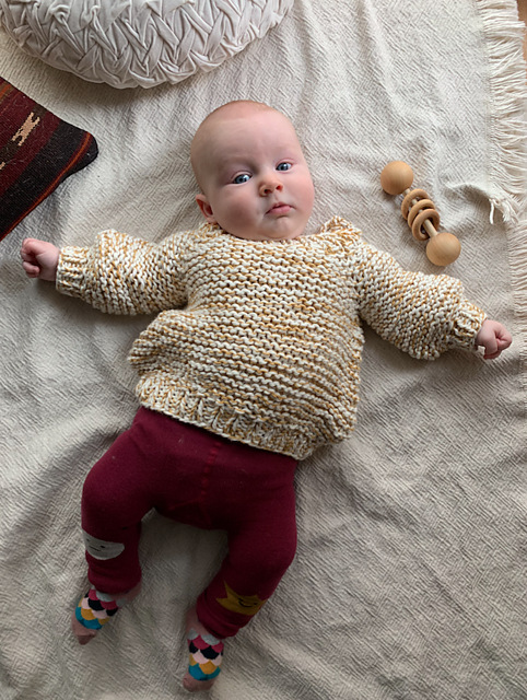 Graham Cracker Sweater