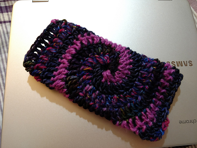 Swirly Girly Spiral Wrist Warmers
