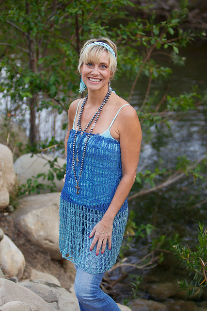 Blue Lace Dress