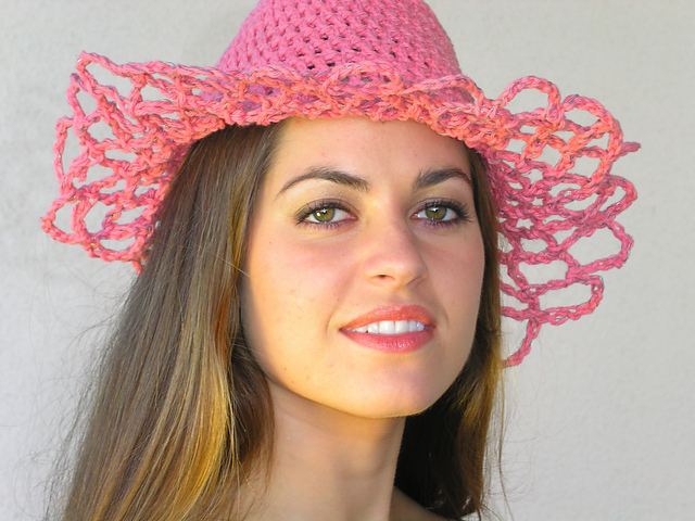 Pink Sun Hat