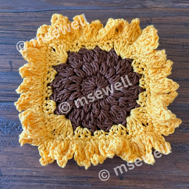 Sunflower, Squared