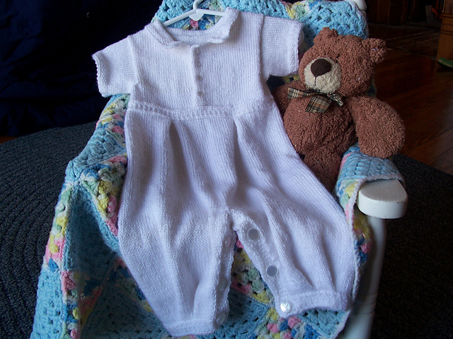 Christening Romper