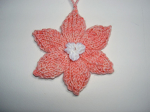 Poinsettia Ornament