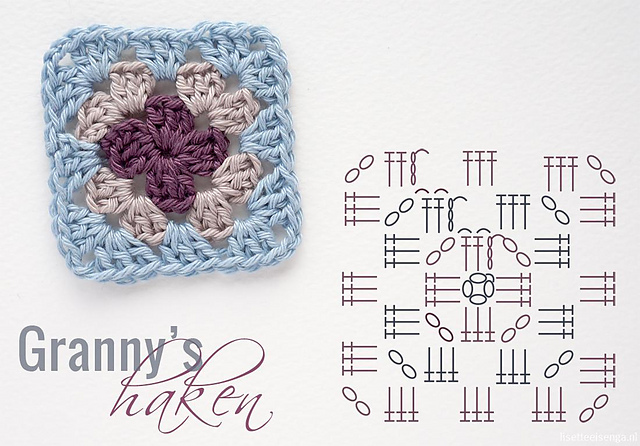 Lisette's granny squares
