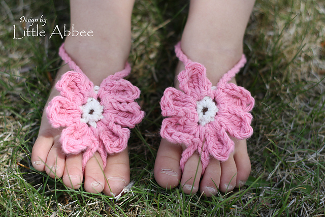 Toe Flower Sandals