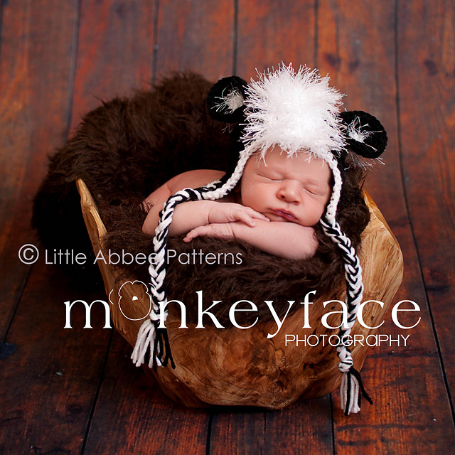 Skunk Earflap Hat