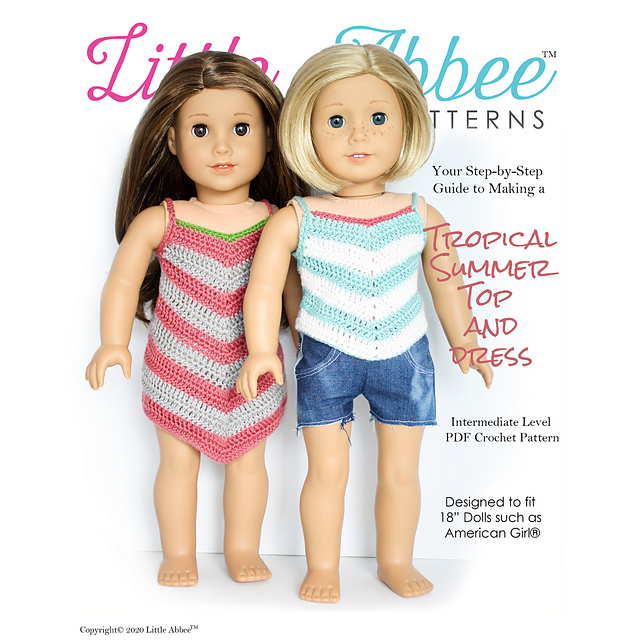 Tropical Summer Top and Dress