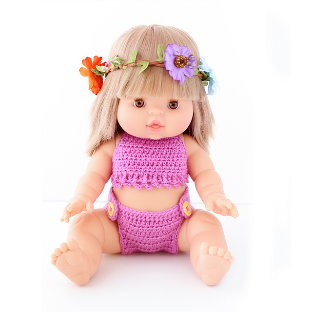 Flower Girl Diaper Set