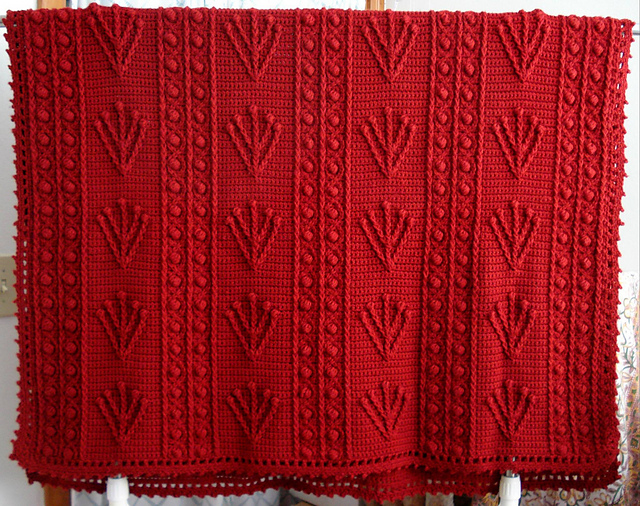 Branches & Berries Afghan