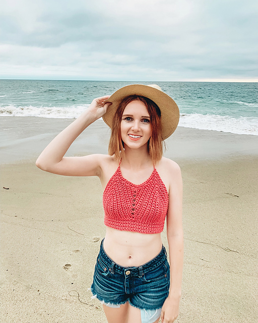 Keyhole Crop Top