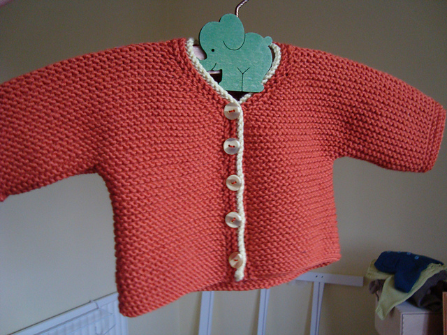 Garter Stitch Cardigan