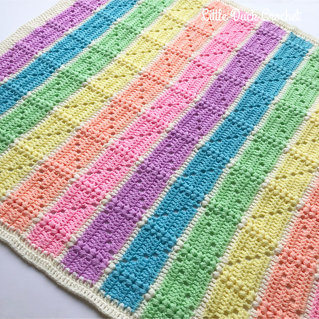 Tutti Frutti Stripes Blanket
