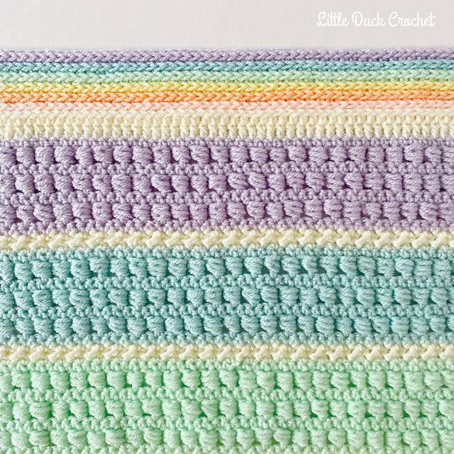 Rainbow Beads Blanket