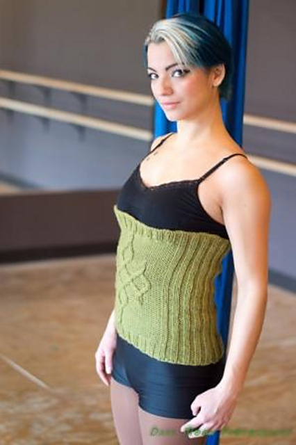 Silk Knot Ribwarmer